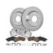 2002-2004 Oldsmobile Bravada Front Brake Pad Rotor and Caliper Set - Detroit Axle