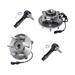 2003-2006 Lincoln Navigator Front Wheel Hub Assembly and Tie Rod End Kit - Detroit Axle