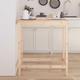 vidaXL Bar Table 100x50x110 cm Solid Wood Pine