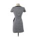 Madewell Casual Dress - Sheath: Gray Tweed Dresses - Women's Size 0