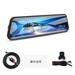 Carevas Dual Lens Car Video Recorder Auto Dash Cam Car Recorder Night Viewing Loop Recording DVR 170 Degree Wide Angle Car