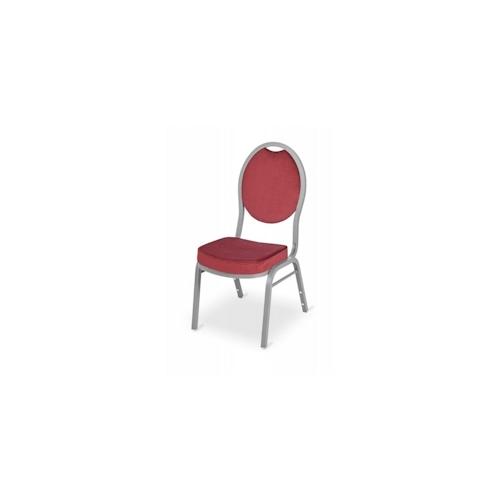 Gastro Uzal Bankettstuhl Maestro Aluminium M02A Rot stapelbar