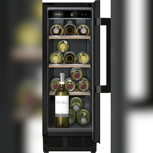 Siemens KU20WVHF0 Weinkühlschrank iQ500 82x30cm in elegantem Schwarz Image