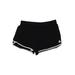 Reebok Athletic Shorts: Black Solid Activewear - Women's Size Large