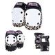 Six Pack Combo Pad Protection Kit including Knee Pads, Elbow Pads and Wrist Guards from 187 Killer Pads and Moxi Skates - Child to Adult Sizes (Leopard, L/XL)