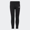 Leggings ADIDAS SPORTSWEAR "ESSENTIALS 3STREIFEN TIGHT" Gr. 104, N-Gr, schwarz-weiß (black, white) Kinder Hosen Leggings