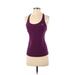 Nike Active Tank Top: Purple Activewear - Women's Size Small