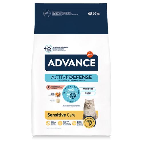 10kg Advance Sensitive Lachs & Reis Katzenfutter trocken