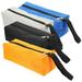 Set of 4 Multipurpose Zipper Tool Bag Canvas Zipper Bags Heavy Duty Tool Pouch Tote Bags Organize Storage