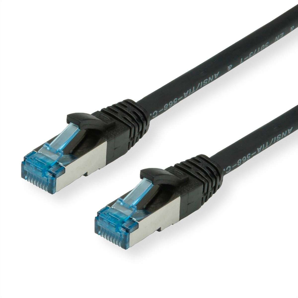 VALUE Patchkabel Cat.6A (Class EA) S/FTP (PiMF), LSOH, schwarz, 10 m Image