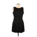 Twenty One Casual Dress - Sheath: Black Solid Dresses - Women's Size Medium