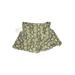 Zara Basic Skort: Tan Animal Print Bottoms - Women's Size 00 - Animal Print Wash