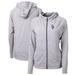 Women's Cutter & Buck Gray Kansas City Royals Connect Adapt Eco Knit Hybrid Recycled Full-Zip Hoodie