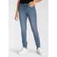 5-Pocket-Jeans H.I.S "ednaHS" Gr. 30, Länge 30, blau (light blue used) Damen Jeans 5-Pocket-Jeans