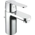 Waschtischarmatur GROHE "Get" Armaturen Gr. B/H/T: 5 cm x 14 cm x 9,2 cm, Waschtischbatterie, grau (chromfarben) Waschtischarmaturen