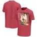 Men's Maroon Whitney Houston I Will Always Love You Washed Graphic T-Shirt