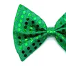 Chapeau de la Saint-Patrick vert avec lunettes de Shamrock pour le jour de la Saint-Patrick 066F
