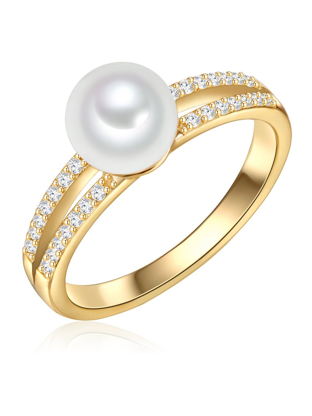 Valero Pearls Ring Damen gold, 50 Image
