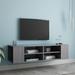 Wall-mounted TV, floating TV, Media control table, Mid-century Modern Farmhouse, Entertainment Station Center