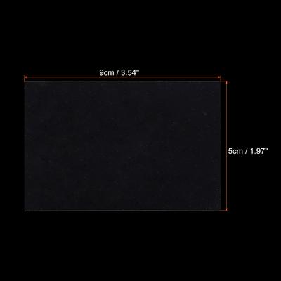 Clear Rectangle Acrylic Place Cards For DIY Restaurant Event