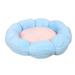 Sehao Dog Warm Pet Kennel Pet Mat Non Slip Bottom Pet Winter Warm Mat Cat Kennel Dog Kennel Pet Kennel Padded Thickened Round Flower Cat Kennel Dog Kennel