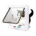 Cat Door 4 Way Locking Cat Door for Interior & Exterior Doors Interior Cat Flap for Pets Doors for Cat Easy Installation