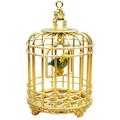 NUOLUX Mini House Birdcage Small Bird Cage Tiny House Bird Cage Mini Birdcage Ornament