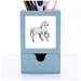 Storytelling Stories Cheval Desk Supplies Organizer Pen Holder Card