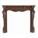 Pearl Mantels 48 in. The Deauville Fireplace Mantel Fruitwood Finish