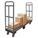 Durham PTS18725-8PU95 58 in. Platform Trucks with Polyurethane Casters Gray - 2000 lbs