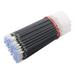 Hesroicy Set of 100 Gel Pen Refills - 0.5mm Black Blue Red Ink Office Stationery