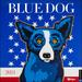 Universe Publishing Blue Dog Rodrigue 2024 Wall Calendar