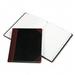 Boorum & Pease Log Book- Record Rule- Black/Red Cover- 150 Pages- 10 3/8 x 8 1/8