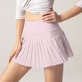 FAKKDUK Flowy Athletic Shorts for Women Running Tennis Shorts Girls 2-in-1 Double Layer Quick-Drying Comfy Shorts Ladies Tennis Skirt Outdoor Skirt Womens Shorts for Summer Casual S&Pink