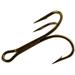 Mustad Bronze Ringeye Sport Treble Hooks Size 6 - Box of 25