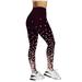 PMUYBHF Womens Wide Leg Pants Tall 4Th of July Women Plus Size Pants Tall Print High Waist Pants for Womens Tights Compression Yoga Fitness High Waist Leggings