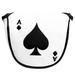 JP Lann Golf Ace of Spades Magnetic Putter Headcover