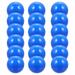 NUOLUX 25pcs Lottery Balls Plastic Hollow Ball Table Activity Balls Pong Balls for Game Party Decoration 40mm Diameter Blue