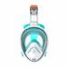 Snorkel Mask for Adults and Kids 180Â°view Snorkelling Mask with Panoramic Full Face Design Free Breath Diving Mask with Anti-fog and Anti-leak