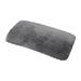 GWAABD Car Interior Decoration Grey Furry Car Armrest Cover Car Center Console Cover Pad Car Soft Console Pad Wool Armrest Seat Box Cover Protector Universal Fit for Most Vehicles