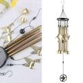 Hummingbird Owl Wind Chime Pendant Metal Tube Bell Door Bell Garden Home Decoration Pendant