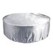 Round Patio Table Cover Patio Furniture Covers Waterproof Outdoor Table and Chairs Cover silvery 2 sizes - 160*90cm