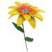 Metal Flower Garden Stakes Spring Outdoor Decor Metal Sunflowers Daisy Yard Art Weather Proof Metal Flower Stick Indoor Pathway Patio Lawn Decorations