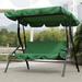 Alextreme Swing Seat Chair Cover Easy to Clean Waterproof Chair Cushion for Patio Garden Yard Outdoor(Green)