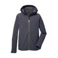 Softshelljacke KILLTEC "Herren Softshelljacke" Gr. 4XL, grau (anthrazit) Herren Jacken Softshelljacken