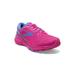 Brooks Ghost 15 Running Shoes - Women's Pink Glo/Blue/Fuchsia 6 Narrow 1203801B606.060
