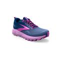 Brooks Cascadia 17 Running Shoes - Women's Navy/Purple/Violet 9 Narrow 1203921B449.090