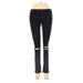 Uniqlo Jeggings - Mid/Reg Rise: Black Bottoms - Women's Size 7