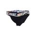 Kenneth Cole REACTION Swimsuit Bottoms: Black Print Swimwear - Women's Size Large