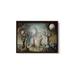 Amrita Sen Winter Moonlit Framed On Canvas Print Canvas | 37.25 H x 49.25 W x 1.75 D in | Wayfair SECA10PFWA48x36